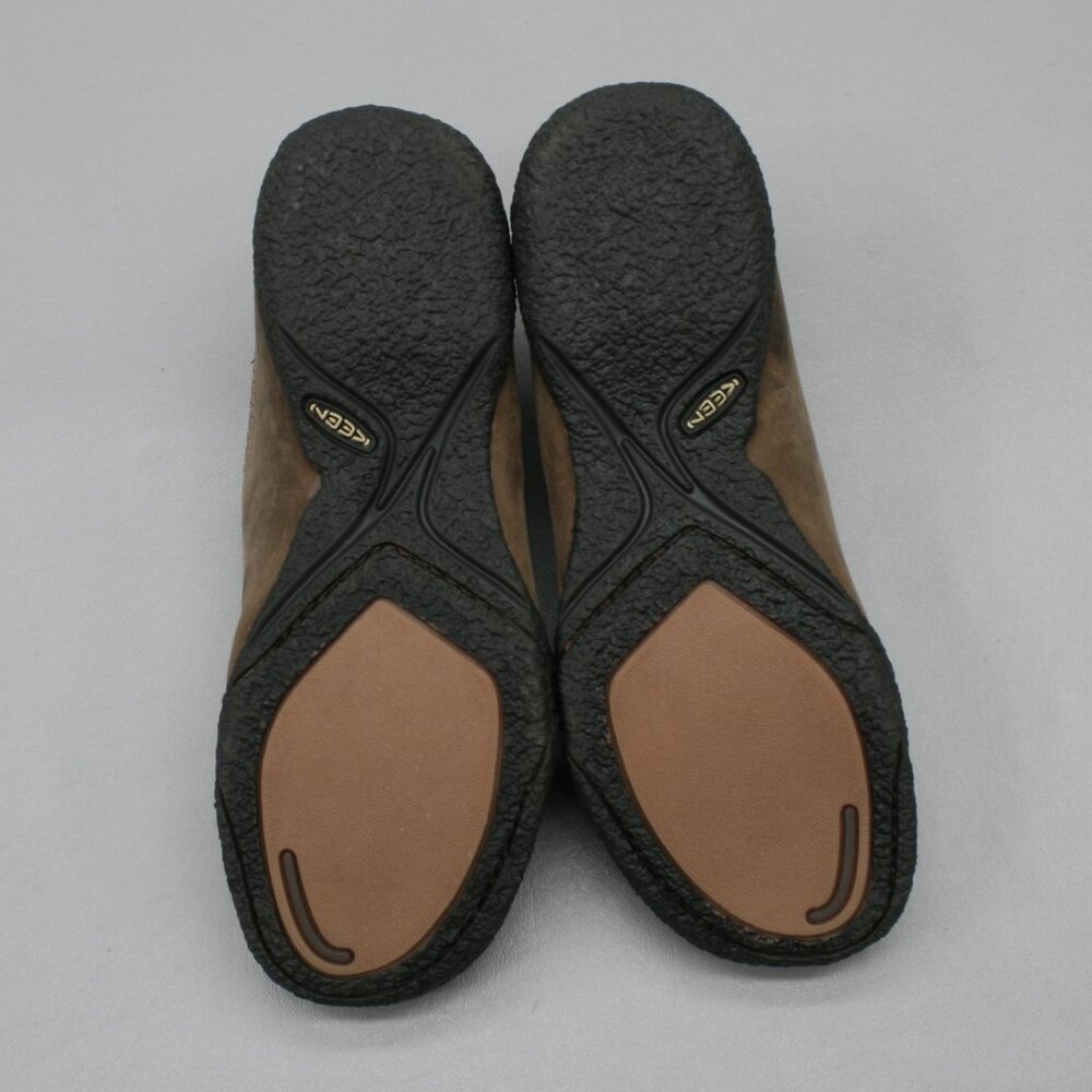 Keen Brown Flats with Durable Rubber Sole and Slip-On Design - Picture 9 of 12